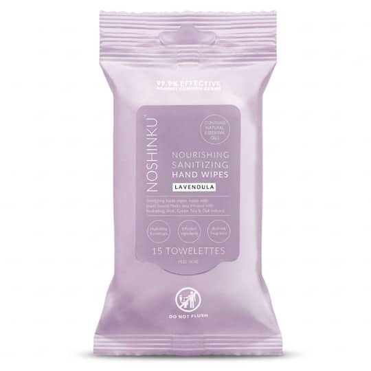 Noshinku Lavendula Nourishing Hand Sanitizing Wipes